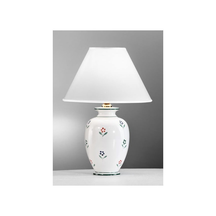 Kolarz 731.70K - Galda lampa NONNA 1xE27/100W/230V, balta