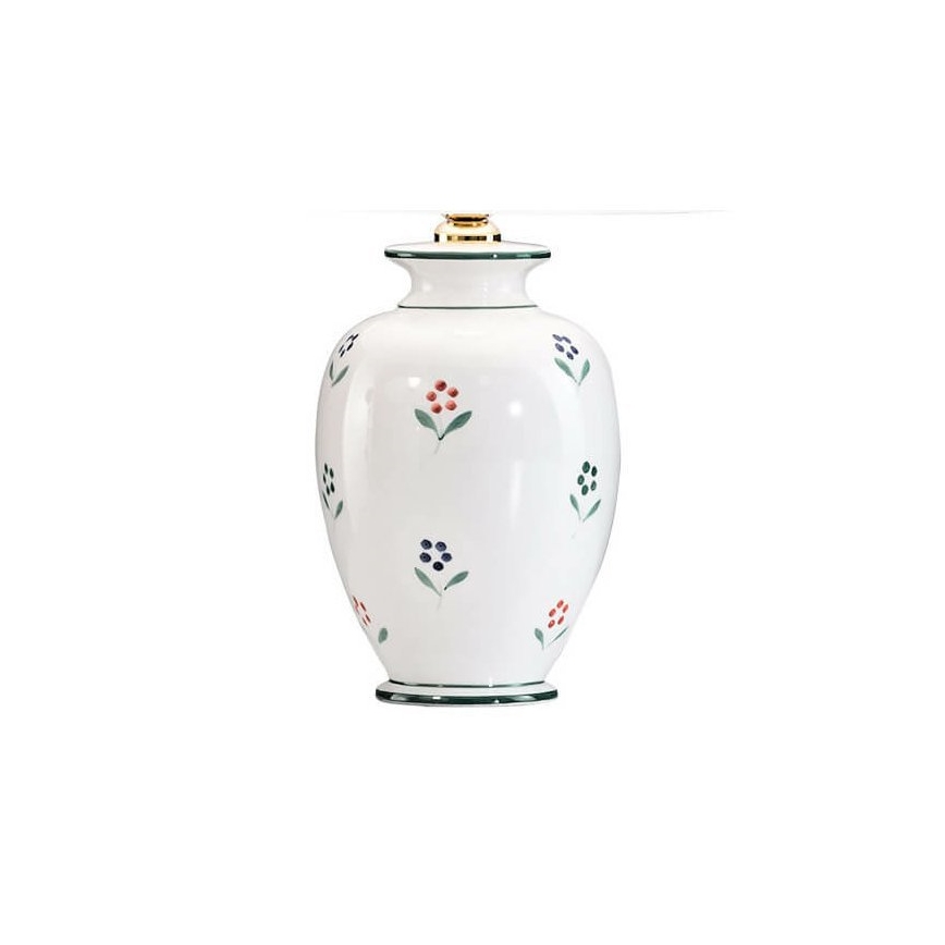 Kolarz 731.70K - Galda lampa NONNA 1xE27/100W/230V, balta
