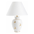 Kolarz 731.70W.150 - Galda lampa NONNA 1xE27/100W/230V ar briežu motīvu balta/zelta