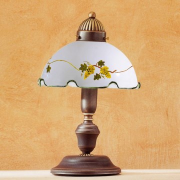 Kolarz 731.73.110 - Galda lampa NONNA 1xE14/60W/230V vīna krāsā