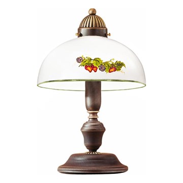 Kolarz 731.73.121 - Galda lampa NONNA 1xE14/60W/230V vīnogas/zemenes