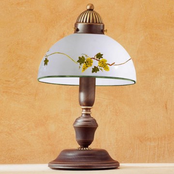 Kolarz 731.73.122 - Galda lampa NONNA 1xE27/75W/230V vīna krāsā