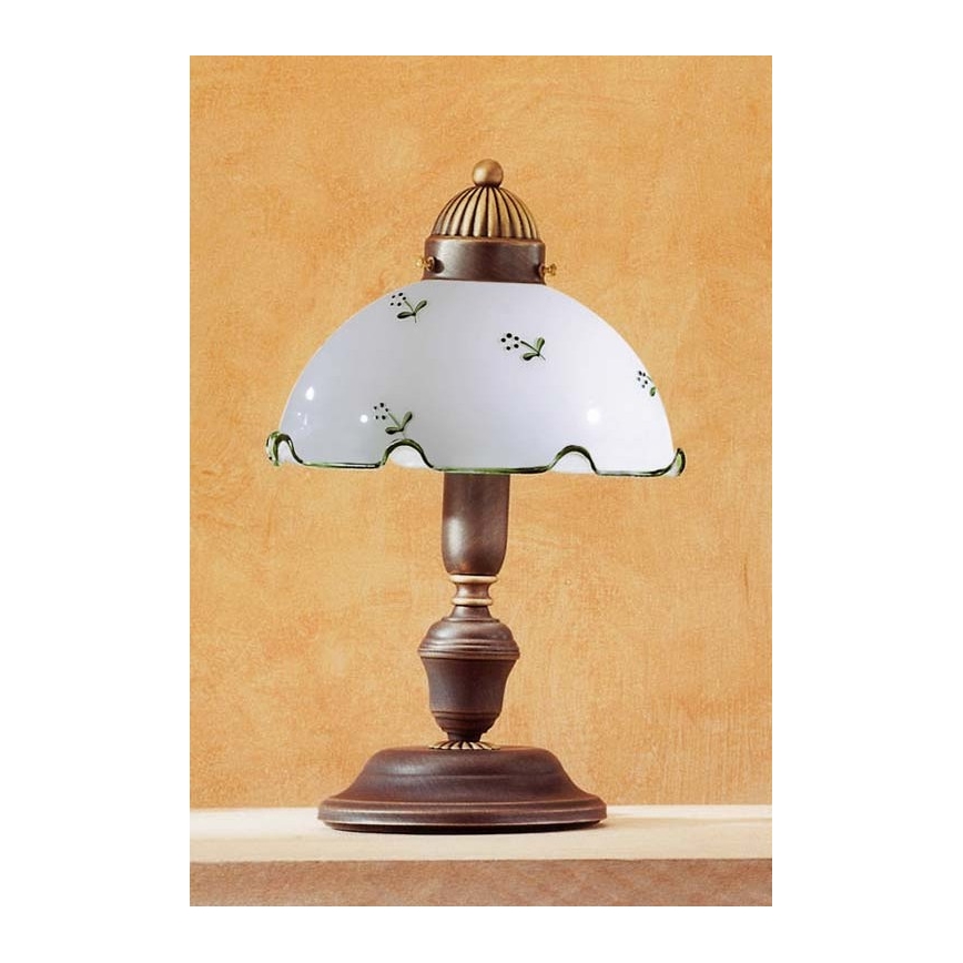 Kolarz 731.73.21 - Galda lampa NONNA 1xE14/60W/230V, zaļa