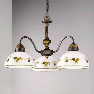 Kolarz 731.83.122 - Lustra ar ķēdi NONNA 3xE27/75W/230V vīnogas