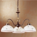 Kolarz 731.83.69 - Lustra ar ķēdi NONNA 3xE27/75W/230V sarkana