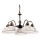 Kolarz 731.85.16 - Lustra ar ķēdi NONNA 5xE27/75W/230V zila