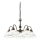 Kolarz 731.85.20 - Lustra ar ķēdi NONNA 5xE27/75W/230V zaļa