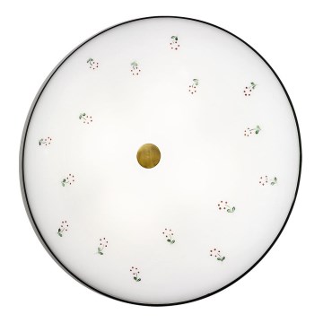 Kolarz 731.U14.4.70- Griestu lampa NONNA 4xE27/60W/230V d. 54 cm zaļa/misiņš