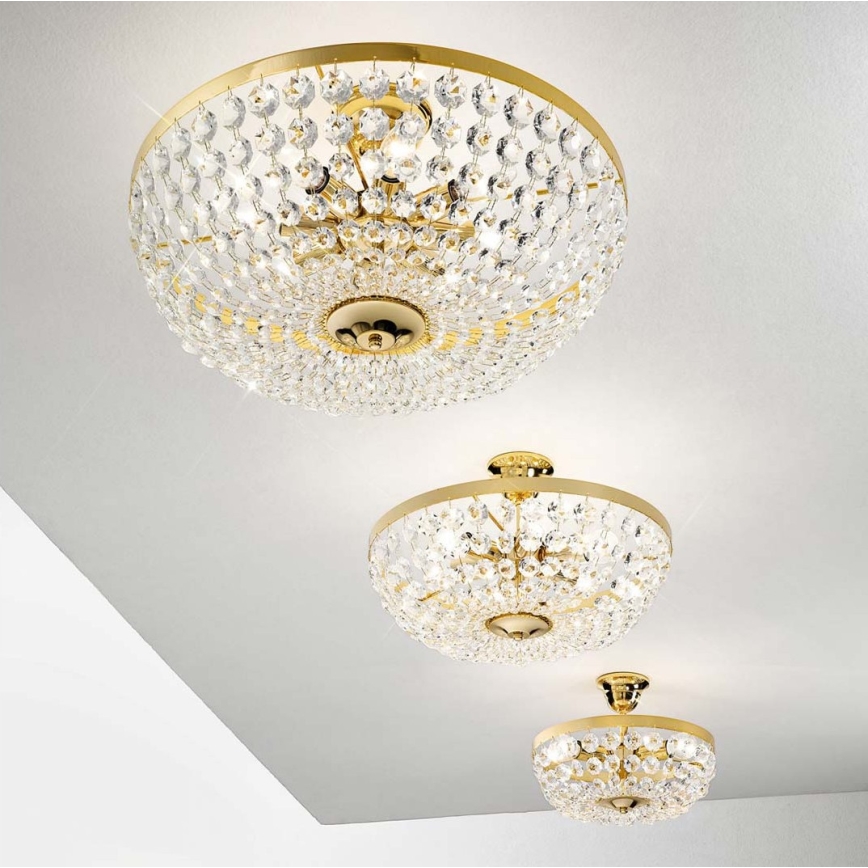 Kolarz 960.18K.3 - Kristāla lustra ar stieni VALERIE 8xE14/40W/230V 24K zelta