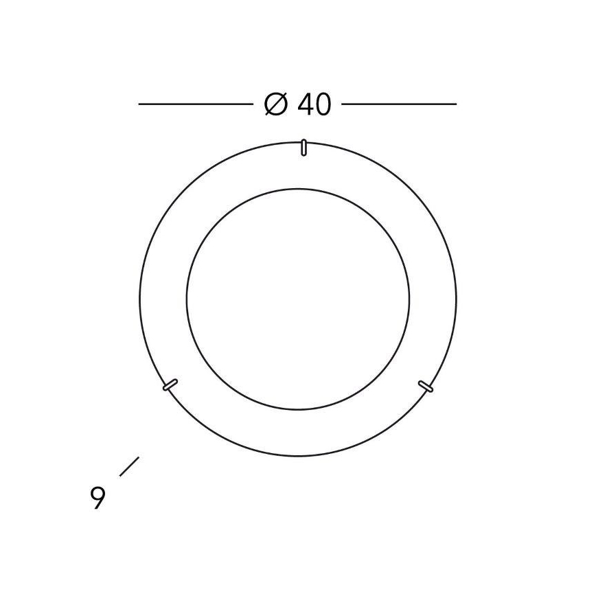 Kolarz A1306.12.5 - Griestu gaismeklis MOON 2xE27/60W/230V