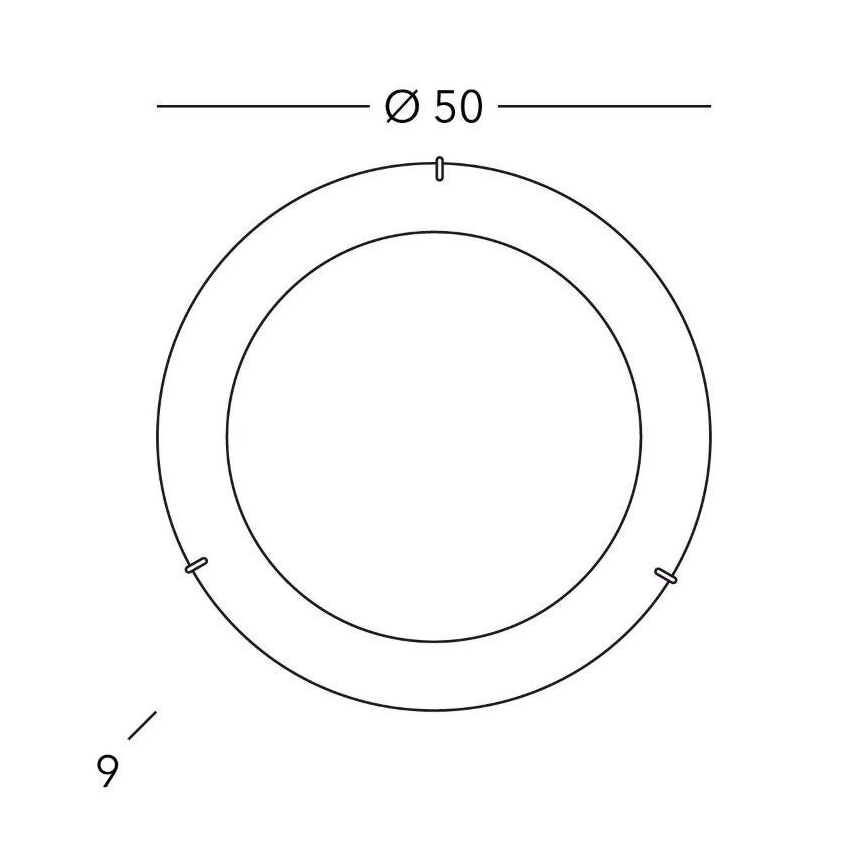 Kolarz A1306.13.4 - Griestu gaismeklis MOON 3xE27/60W/230V