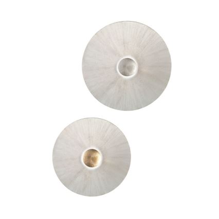 Kolarz A1306.61XL.Wm.SunWg - Sienas lampa MOON 1xE27/100W/230V balta