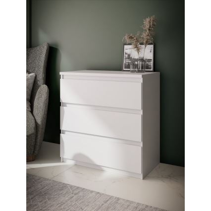 Komoda MAO ar atvilktnēm, balta