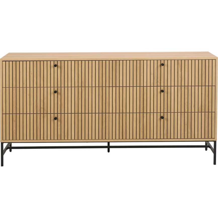 Komode ar atvilktnēm OLIVIA ozols