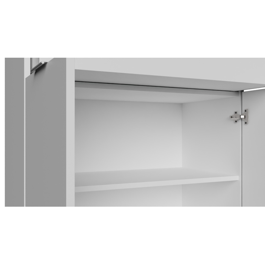Komode HOPE 80x78x35 cm balta