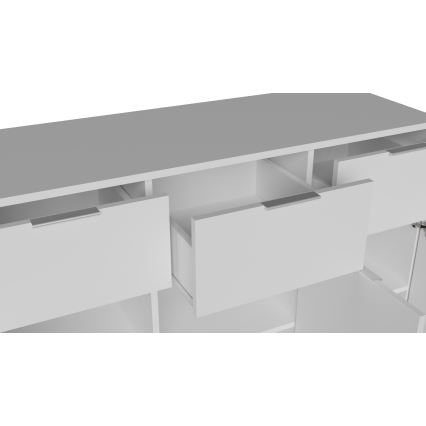 Komode HOPE 80x78x35 cm balta
