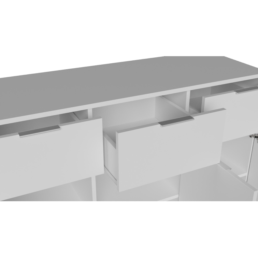 Komode HOPE 80x78x35 cm balta