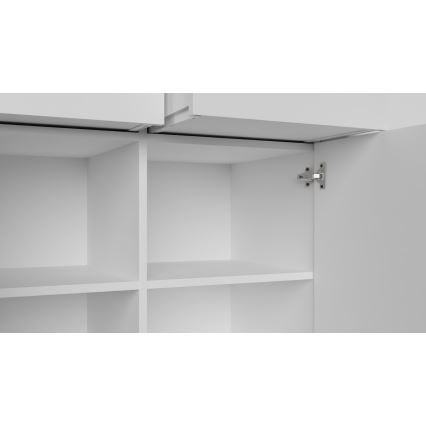 Komode HOPE 80x78x35 cm balta