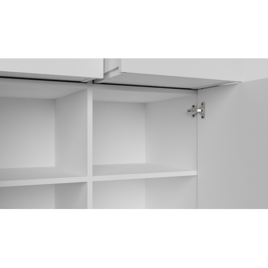 Komode HOPE 80x78x35 cm balta