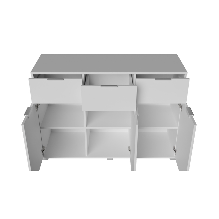 Komode HOPE 80x78x35 cm balta