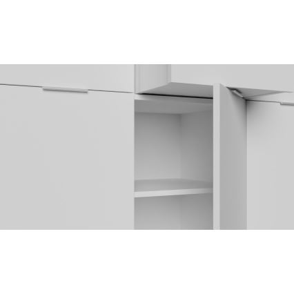 Komode HOPE 80x78x35 cm balta