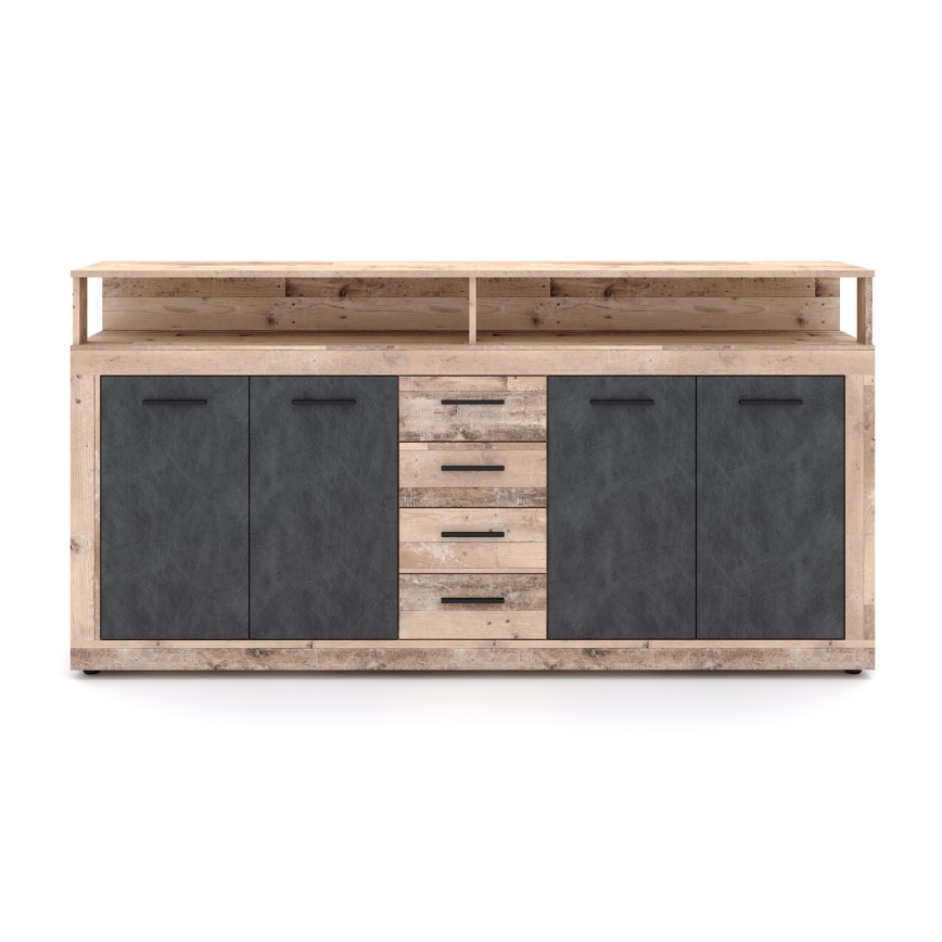 Komode RUNA gaiši brūna/antracīts