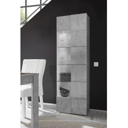 Komode SERIAN — betona pelēka