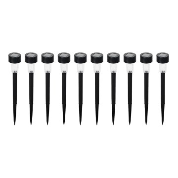 KOMPLEKTS 10x LED Saules enerģijas lampa LED/0,06W/1,2V 6000K IP44
