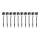 KOMPLEKTS 10x LED Saules lampa LED/0,06W/1,2V 6000K IP44 40 mAh