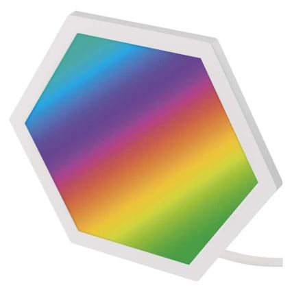 KOMPLEKTS 10x RGBIC Aptumšojams panelis LED/1,9W/230V Wi-Fi Tuya