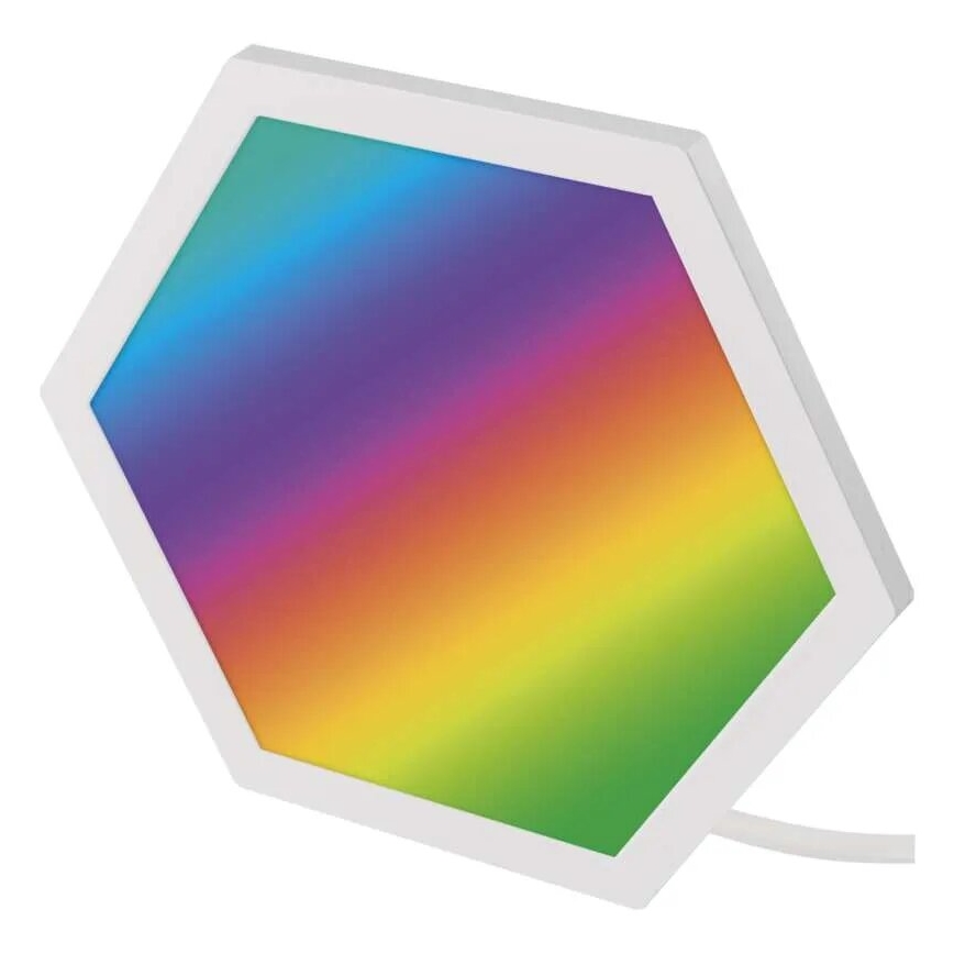 KOMPLEKTS 10x RGBIC Aptumšojams panelis LED/1,9W/230V Wi-Fi Tuya