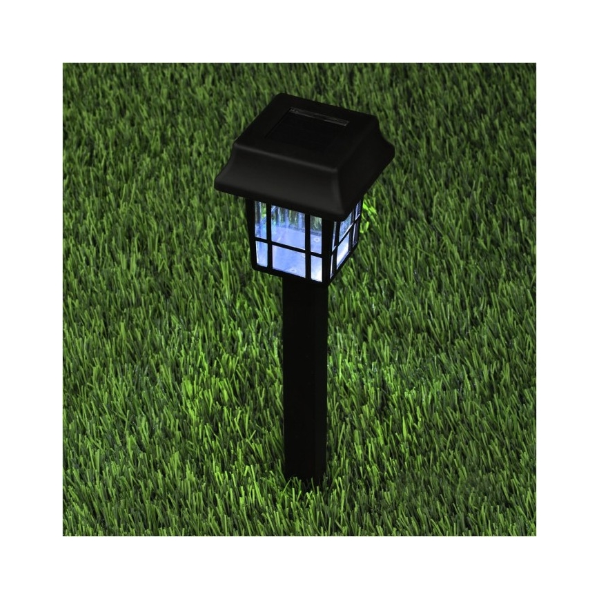 KOMPLEKTS 12x LED Saules enerģijas lampa LED/0,06W/1,2V 1xAA 6500K IP44 100 mAh