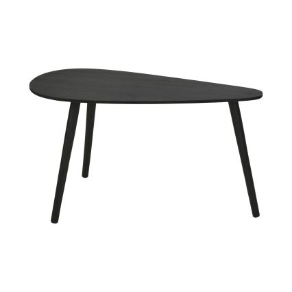 Komplekts 2 gab. konferenču galdiņi SOLE 60/80x30/40 cm, melni
