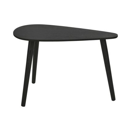 Komplekts 2 gab. konferenču galdiņi SOLE 60/80x30/40 cm, melni