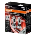 Komplekts 2 gab. LED auto spuldzes NIGHT BREAKER SPEED H7 PX26d/16W/12V 6000K - Osram