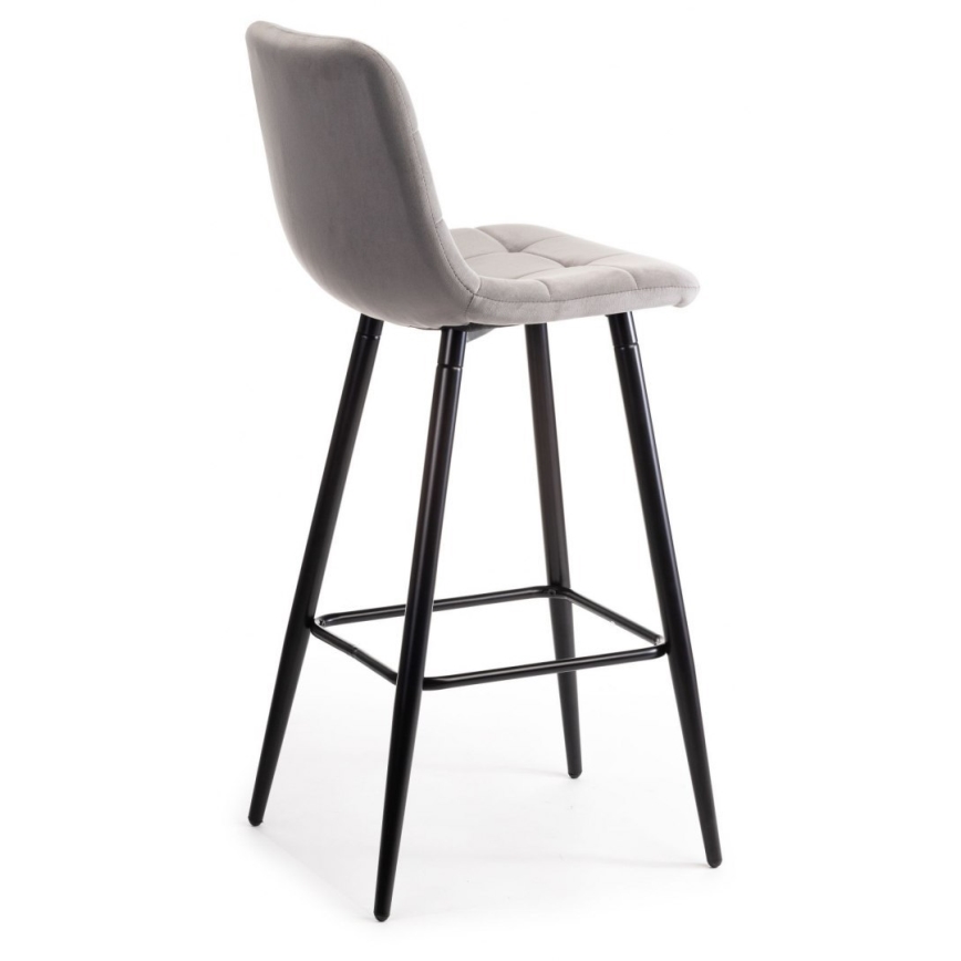 KOMPLEKTS 2x Augstais krēsls HOKER 105x44 cm pelēks