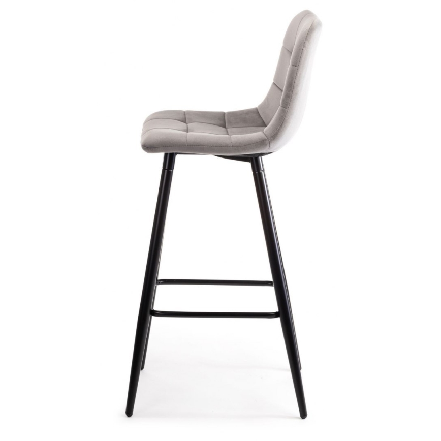 KOMPLEKTS 2x Augstais krēsls HOKER 105x44 cm pelēks