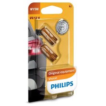 KOMPLEKTS 2x Auto spuldze Philips VISION 12396B2 W2,1x9,5D/5W/12V