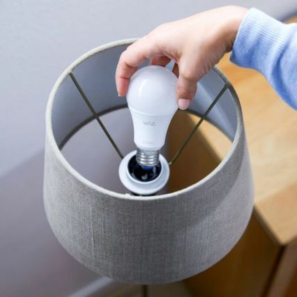 Komplekts 2x aptumšojama LED spuldze A60 E27/9W/230V 2700K Wi-Fi + tālvadība - WiZ