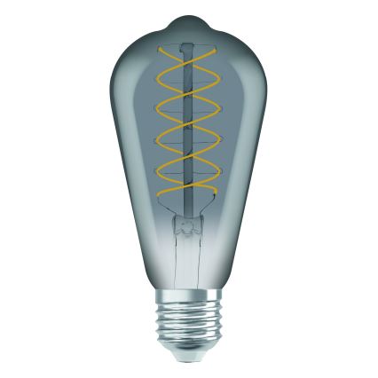 Komplekts 2x dimmējamas LED spuldzes VINTAGE FILAMENT E27/7,8W/230V 1800K - Osram
