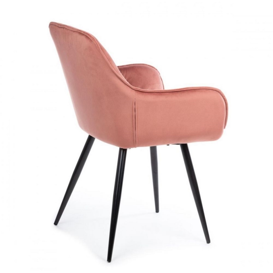 KOMPLEKTS 2x Ēdamistabas krēsls HANA rozā