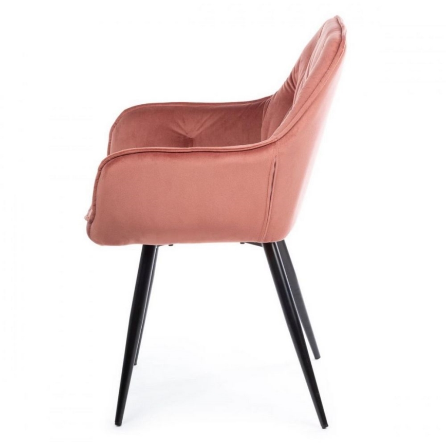 KOMPLEKTS 2x Ēdamistabas krēsls HANA rozā