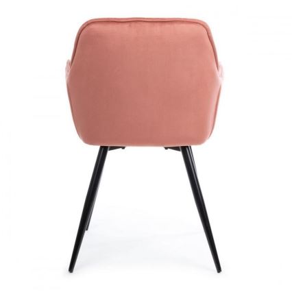 KOMPLEKTS 2x Ēdamistabas krēsls HANA rozā
