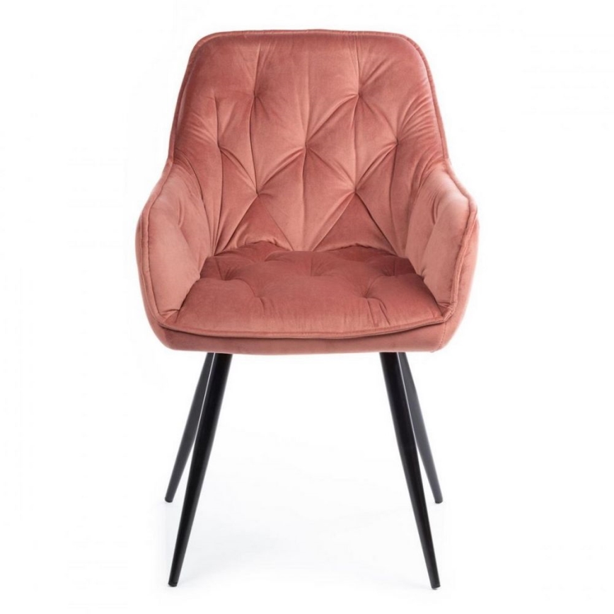 KOMPLEKTS 2x Ēdamistabas krēsls HANA rozā