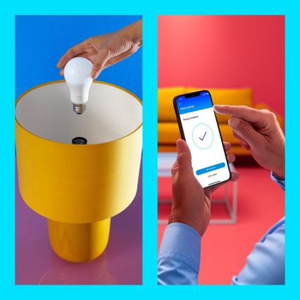 KOMPLEKTS 2x LED Aptumšojama spuldze A60 E27/8W/230V 2700-6500K CRI 90 Wi-Fi - WiZ