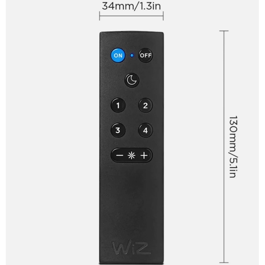 Komplekts 2x LED aptumšojamas spuldzes A60 E27/9W/230V 2700K Wi-Fi + tālvadības pults - WiZ