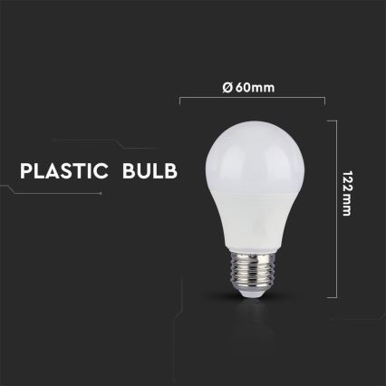 KOMPLEKTS 2x LED Aptumšojama spuldze A60 E27/9W/230V 4000K