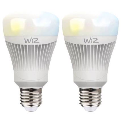 KOMPLEKTS 2x LED Aptumšojama spuldze E27/11,5W/230V 2700-6500K Wi-Fi - WiZ