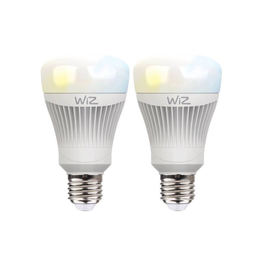 KOMPLEKTS 2x LED Aptumšojama spuldze E27/11,5W/230V 2700-6500K Wi-Fi - WiZ