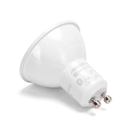 KOMPLEKTS 2x LED Aptumšojama spuldze MESH Viedā GU10/6,5W/230V 2700-6500K + tālvadības pults - Aigostar